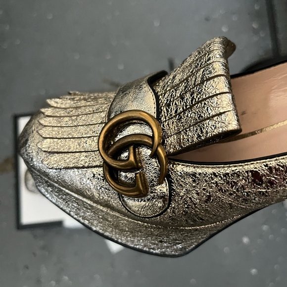 Authentic Gucci double GG shoes - Picture 4 of 10
